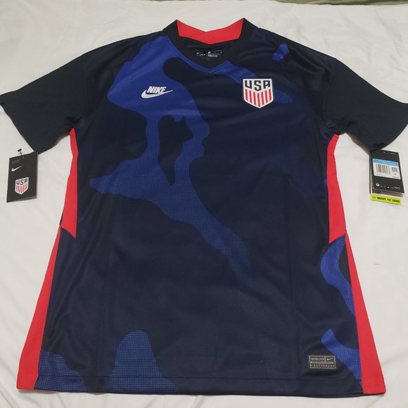 NWT Nike Dri-Fit USA Soccer Jersey USMNT - Picture 1 of 10